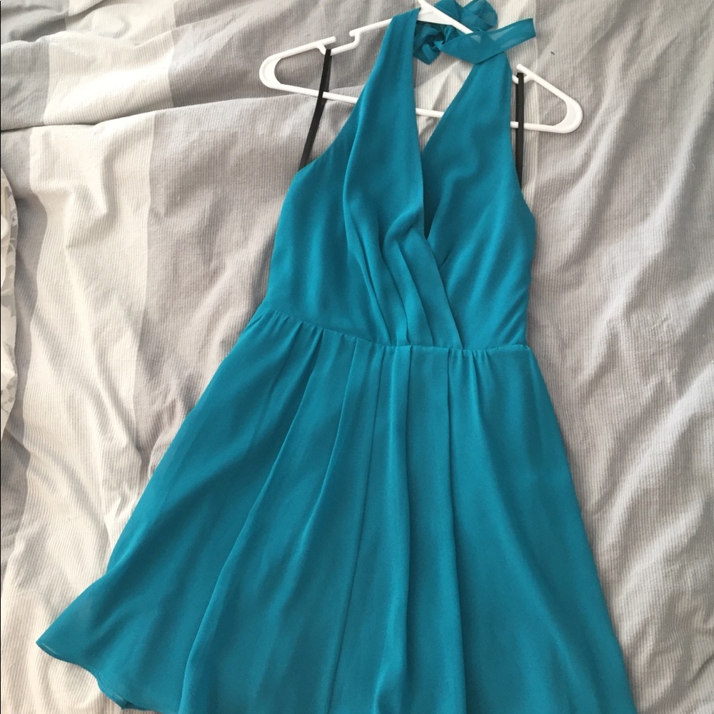 Bebe Blue/turquoise dress